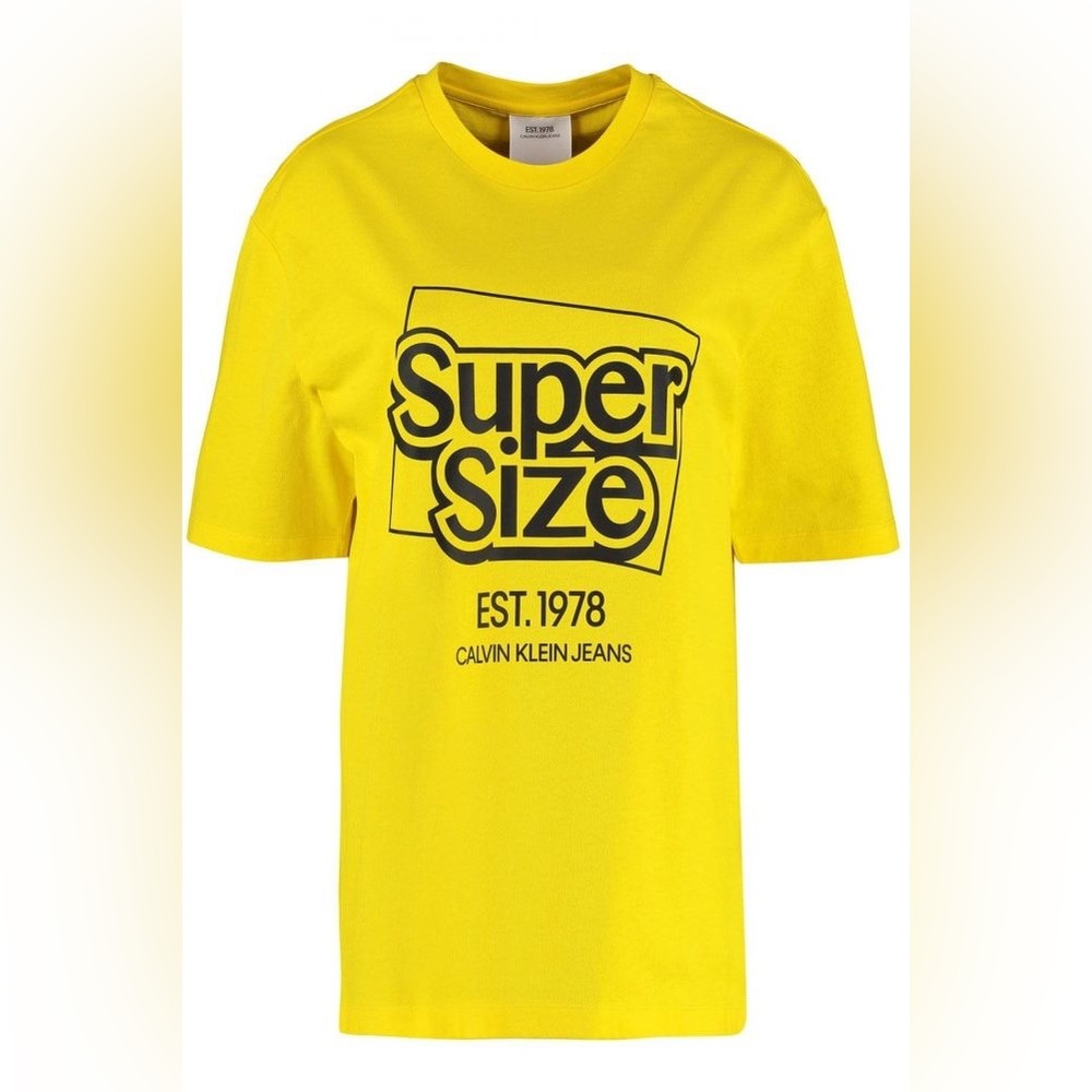 CALVIN KLEIN Over-sized Cotton T-shirt